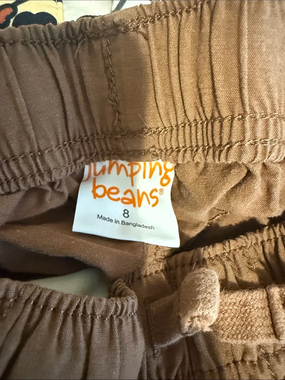 Sonoma Kids Cotton Shorts in Tan and Brown